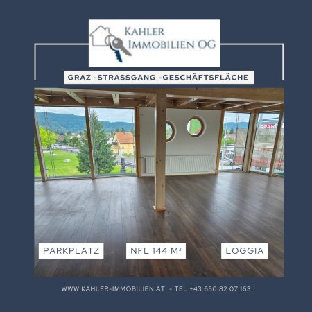 Graz - Straßgang - Geschäftslokal- 144 m² - Parkplatz