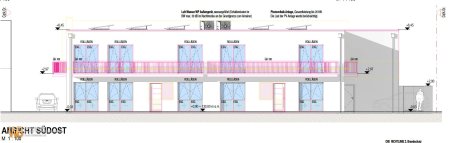 Erstbezug, 68m² WFL, 30m² Wohnküche, SZ, PKW-Stellplatz optional