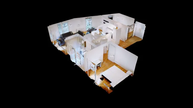 Frisch sanierte 3-Zimmer-Wohnung mit Loggia auf 105 m2 Wohnnutzfläche nahe der UNO-CITY! - Titelbild
