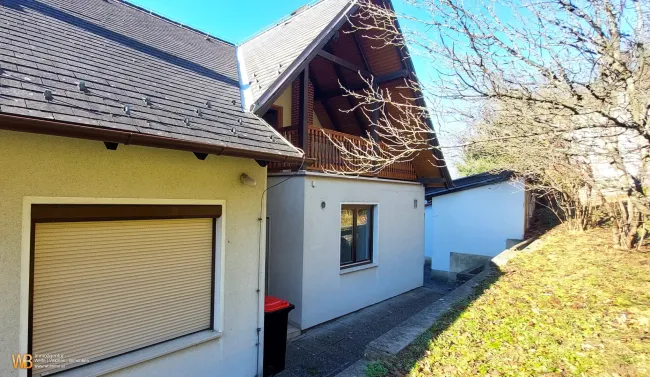 Panorama 200m² WFL, 2 Wohngeschoße, großer Garten, Obstbäume, Wald - Bild