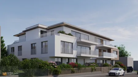 Gartenseitige 4 Zimmer Balkonwohnung! Perfektes Wohnprojekt in herrlicher Grünruhelage in Breitensee! Höchster Wohnkomfort mit Wärmepumpe, Klima, Photovoltaik und Smart Home System!