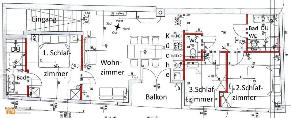 Rendite - Anlage - Zusatzeinkommen ! Hauptplatz Schladming: 106m², 4 Zimmer inkl. Parkplatz - Bild