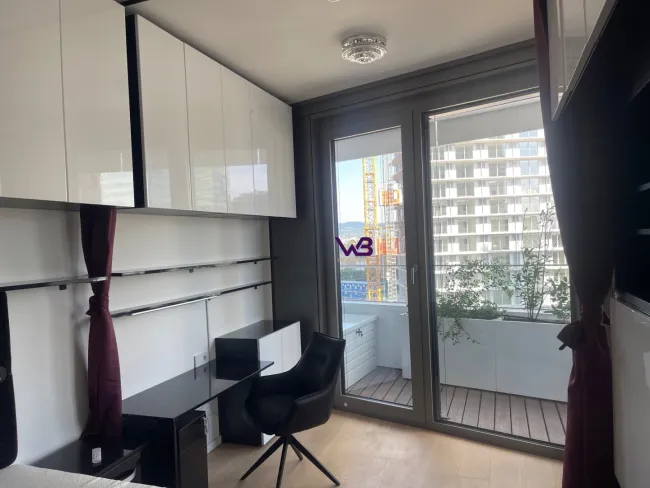 DANUBE FLATS-Erstbezug-2 Zimmer Mietwohnung mit 22m² Balkon –10. Stockwerk-Exklusives Wohnen! - Bild