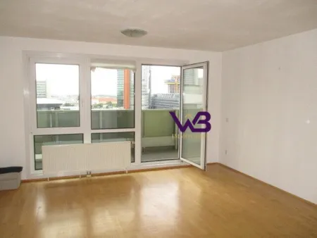 Richtpreis - Mischek Tower- 2 Zimmer- Wohnung plus 17 m² Loggia bei der UNO City. - Titelbild