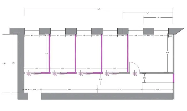 Mitten im wirtschaftlichen Herzen von Simmering nahe U3 Enkplatz: 6 Zimmer (inkl. Büro) mit sehr guter Rendite! - Bild