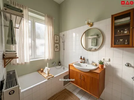 KI generiertes Badezimmer