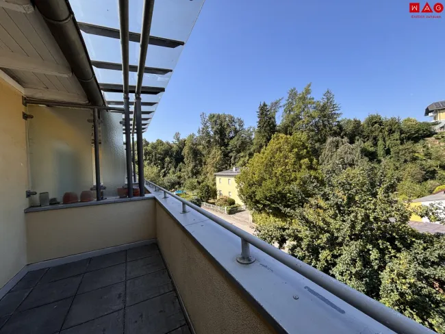 Loggia mit Ausblick