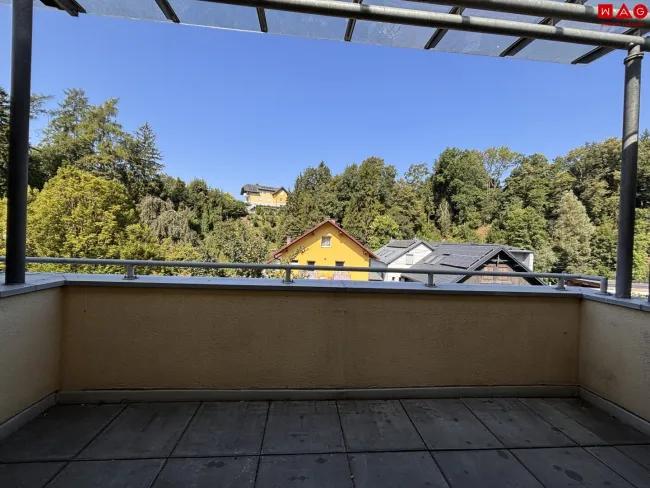 Loggia mit Ausblick