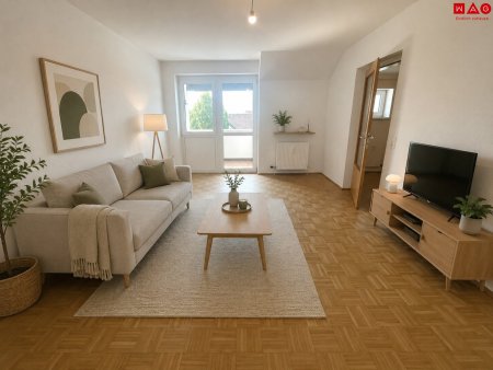 KI generiertes Wohnzimmer