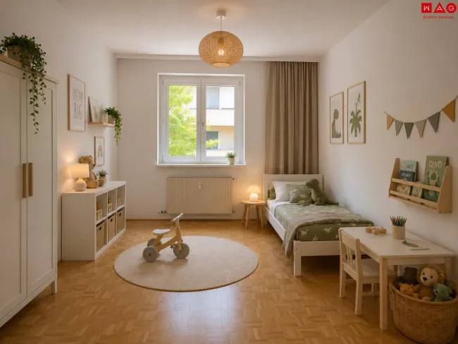 KI generiertes Kinderzimmer