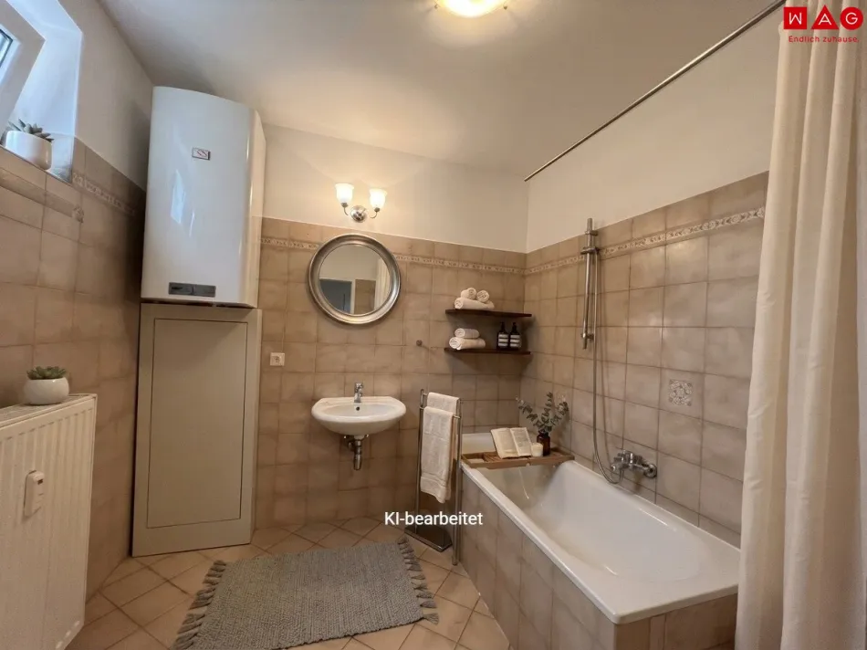 Wohnzimmer Beispiel KI