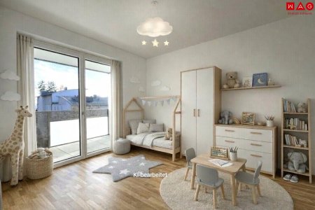 Ruhelage am Bindermichl: Perfekt aufgeteilte 3-Zimmer Wohnung mit 26 m² großem Balkon