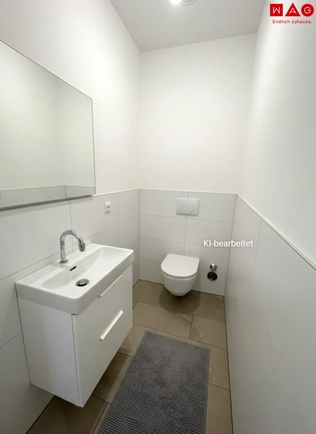Möblierungsvorschlag WC KI generiert
