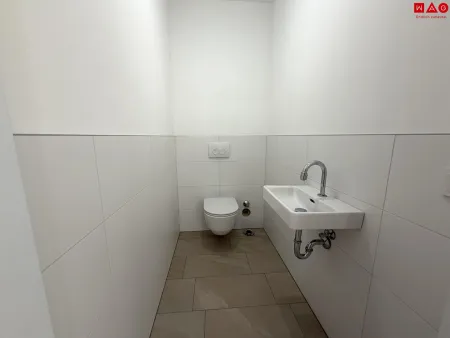 WC mit Handwaschbecken
