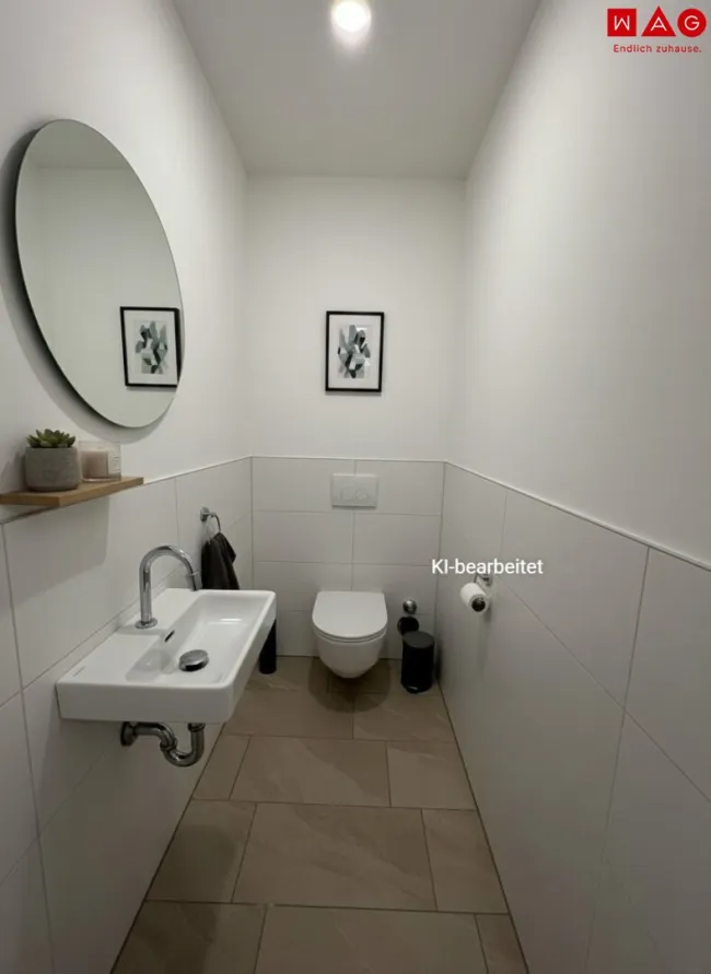 Möblierungsvorschlag WC KI generiert