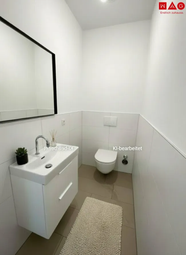 Möblierungsvorschlag WC KI generiert