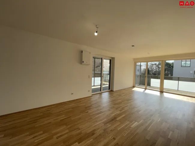 Wohnzimmer möbliert KI generiert
