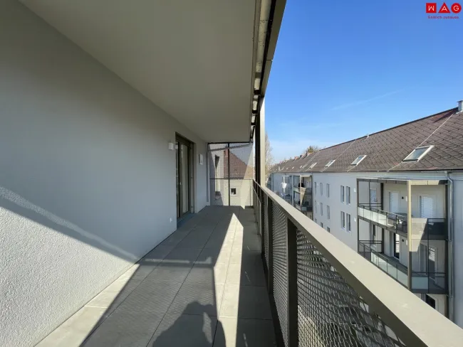 Balkon linke Seite