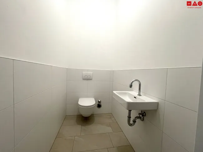 WC mit Handwaschbecken
