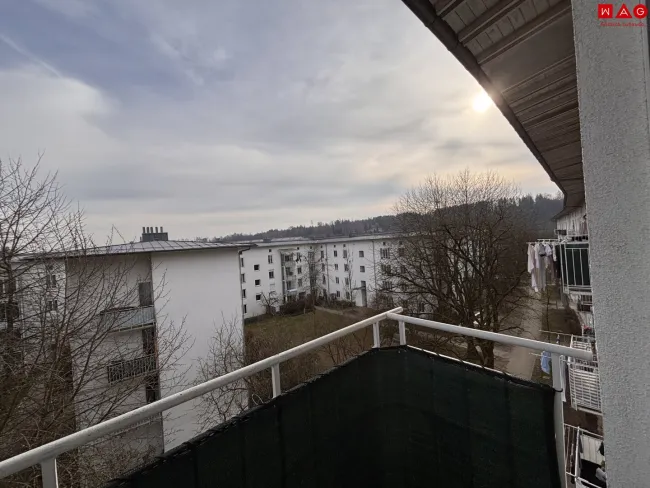 Aussicht vom Putzbalkon