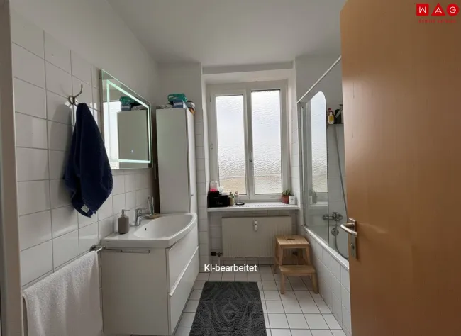 KI generiertes Badezimmer