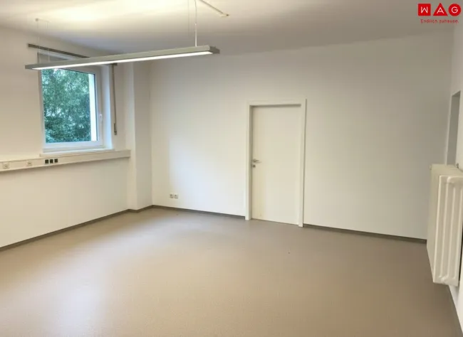 Empfangsbereich unmöbliert