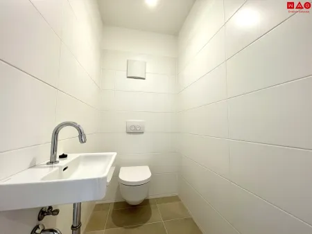 WC mit Handwaschbecken
