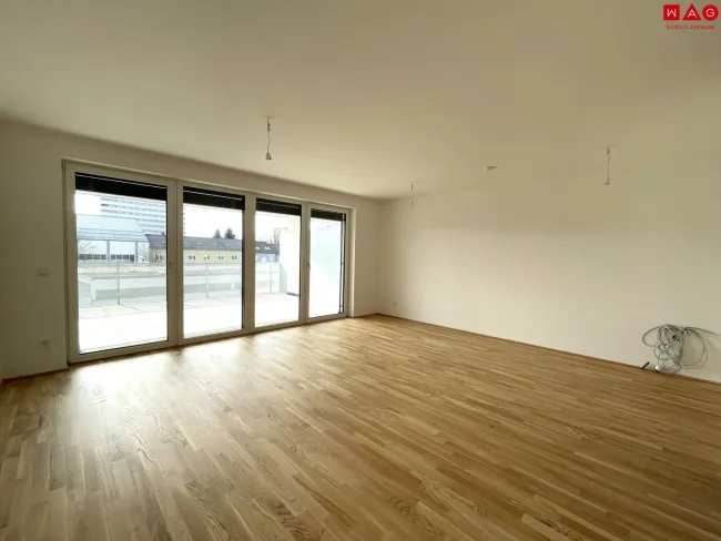 Wohnküche Richtung Loggia