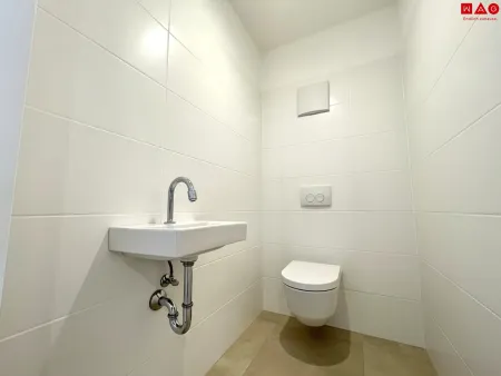 WC mit Handwaschbecken