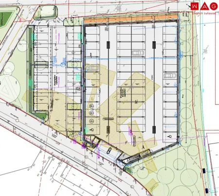 Stellplatzplan Parkhaus