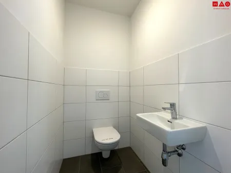 WC mit Handwaschbecken