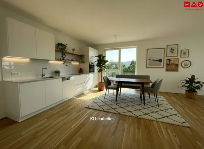 Möblierungsvorschlag Balkon KI generiert
