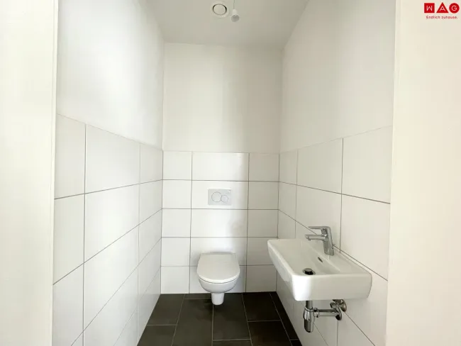 WC mit Handwaschbecken