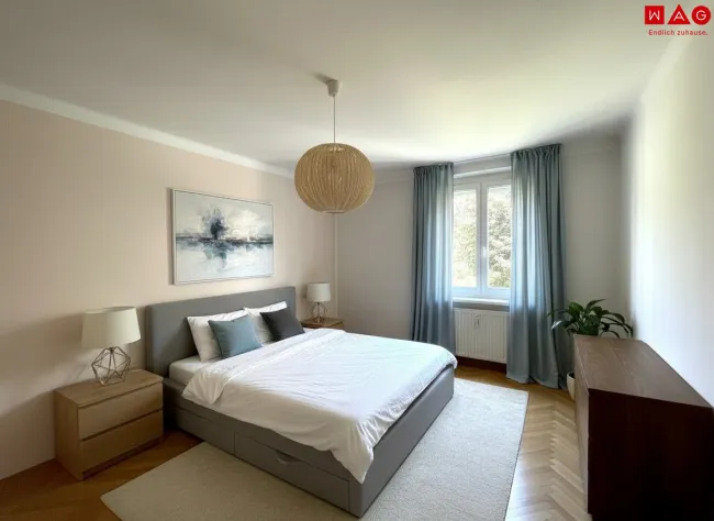Möblierungsvorschlag Wohnzimmer KI generiert