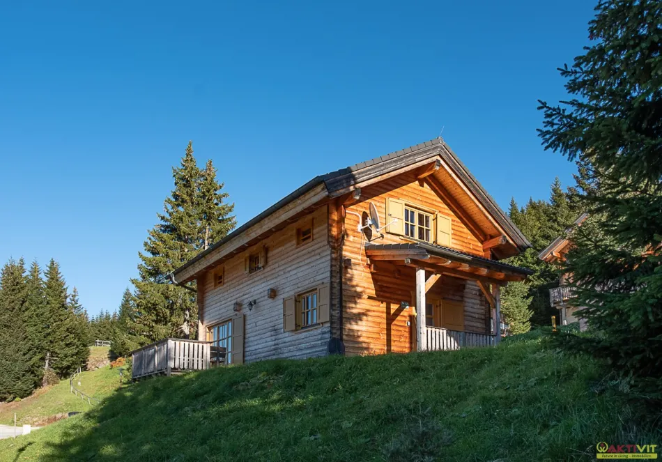 Top Deal ! Alm-Chalet auf der Koralpe. - Ideal zur Vermietung. - Fußläufig zum Ski-Lift. - Herrlicher Ausblick. - Titelbild