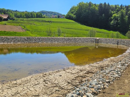 Naturidylle in der Südsteiermark - Teichanlage mit eigener Quelle und Fischerhütte in Vorbereitung