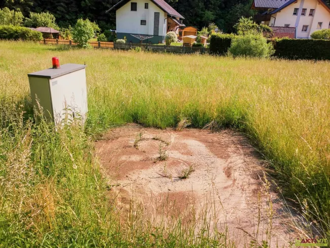 Wohnbau-Grund mit Garten-Anteil. - Ruhelage sehr nah bei der Koralmbahn. - Leben im Grünen. - Bild