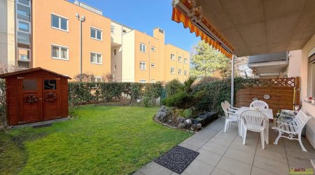 Gepflegte Gartenwohnung mit Terrasse und Garagenplatz in Graz-Wetzelsdorf.