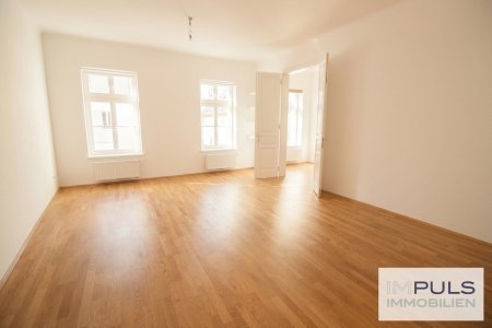 Wunderschöne 2-Zimmer-Altbauwohnung mit Parkettböden & Flügeltüren | Küche & Bad ausgestattet