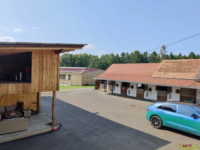 Reitanlage für Hobby und Beruf mit Sportanlagenwidmung. - Bild