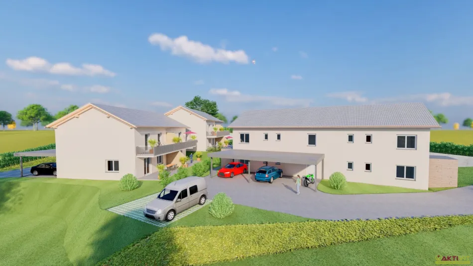 Update! - Baugenehmigtes Projekt. - Ruhelage Lassnitzhöhe, 20 Min. vor Graz. - 723 m² WNFL - Bild