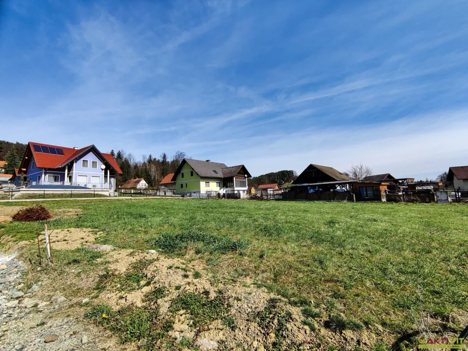 Baugrund für bis zu ca. 290 m² Wohnfläche. - Ideal für Familien. - Ruhige Wohnlage in ländlicher Idylle bei Eibiswald. - Titelbild