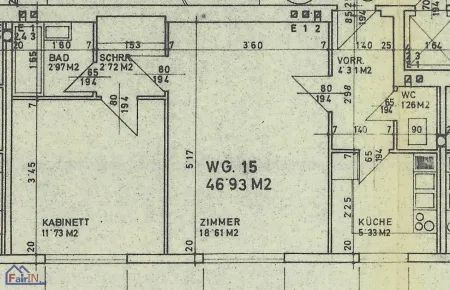 Charmante 2-Zi-Wohnung 47m² in 1140 Wien Nähe U3 , sanierungsbedürftig, Top Preis €219.900