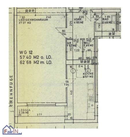 Sanierungswohnung 57m² mit Loggia & Aufzug in 1140 Wien – Top Lage Nähe U3, 213.500 €!