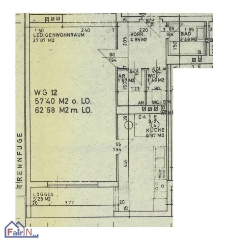 Sanierungswohnung 57m² mit Loggia & Aufzug in 1140 Wien – Top Lage Nähe U3, 213.500 €!