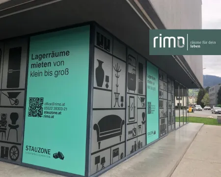 Lagerflächen von 2,5 - 20 m² für Privatpersonen und Unternehmen in der Stauzone Dornbirn