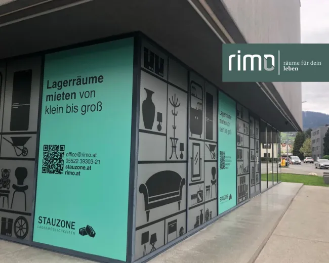 Lagerflächen von 2,5 - 20 m² für Privatpersonen und Unternehmen in der Stauzone Dornbirn - Titelbild