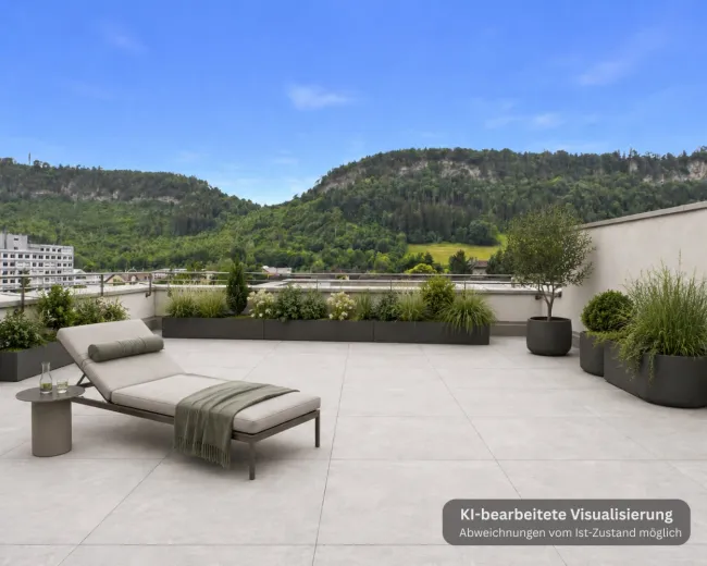 Wohnanlage "Hillside" - Traumhafte 3-Zimmerwohnung mit imposanter Terrasse - Top 15 - Bild