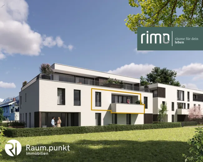 2-Zimmer-Terrassenwohnung in Altach - Ruhelage / Top B4 - Titelbild