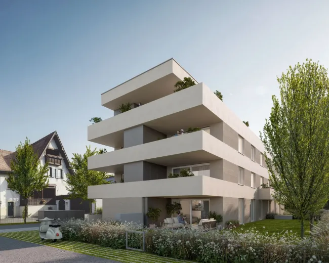1A-Lage von Lustenau - Ruhige und Zentrale Gartenwohnung - Top 1 - Bild
